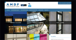 Desktop Screenshot of amdf.fr