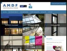 Tablet Screenshot of amdf.fr